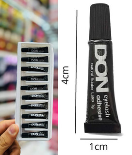 چسب مژه دان عمده 1گرمی ((قیمت بسته 10 عددی))