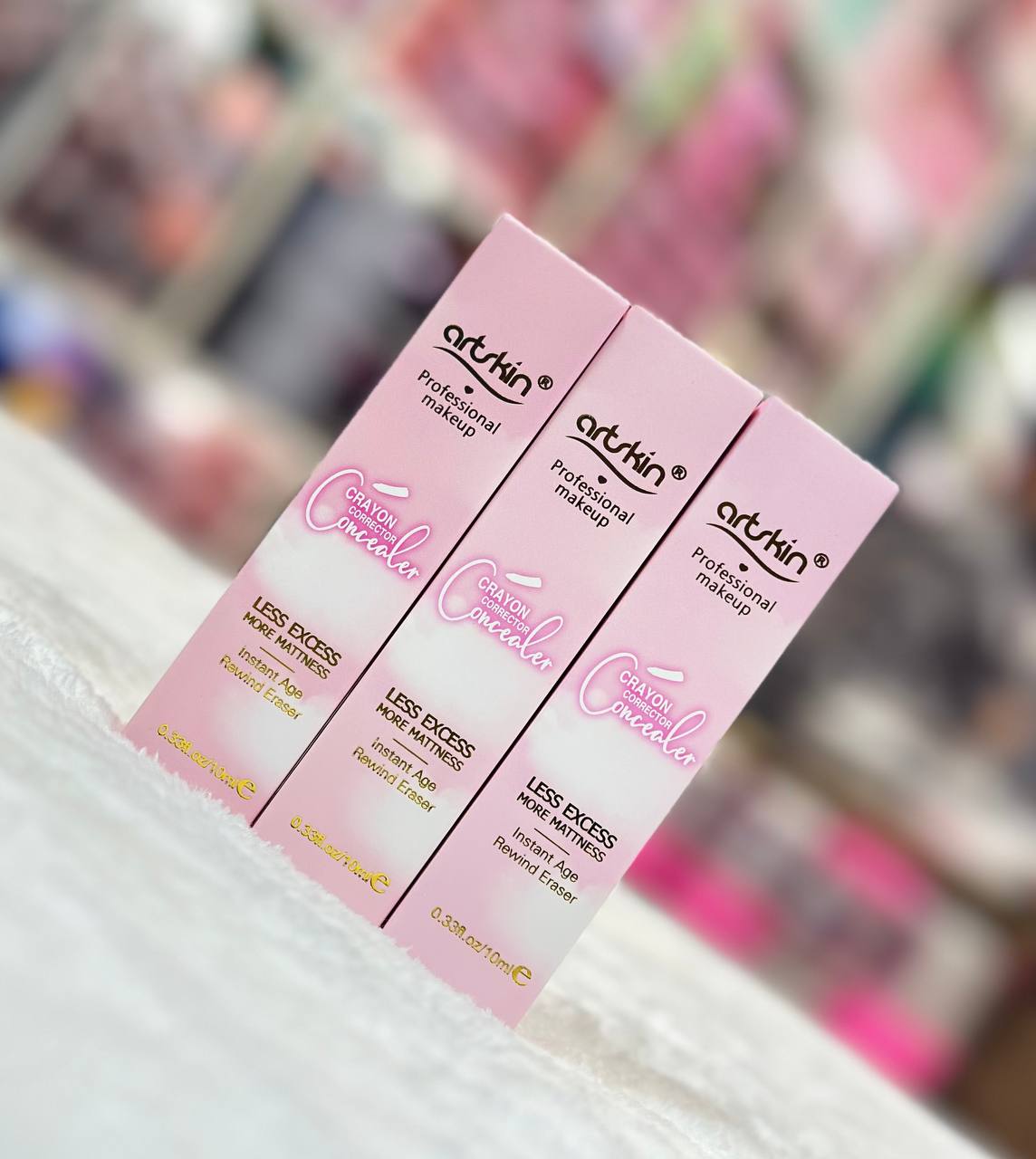 کانسیلر آرتسکین صورتی اصلی عمده . ((قیمت بسته ۱۲عددی))