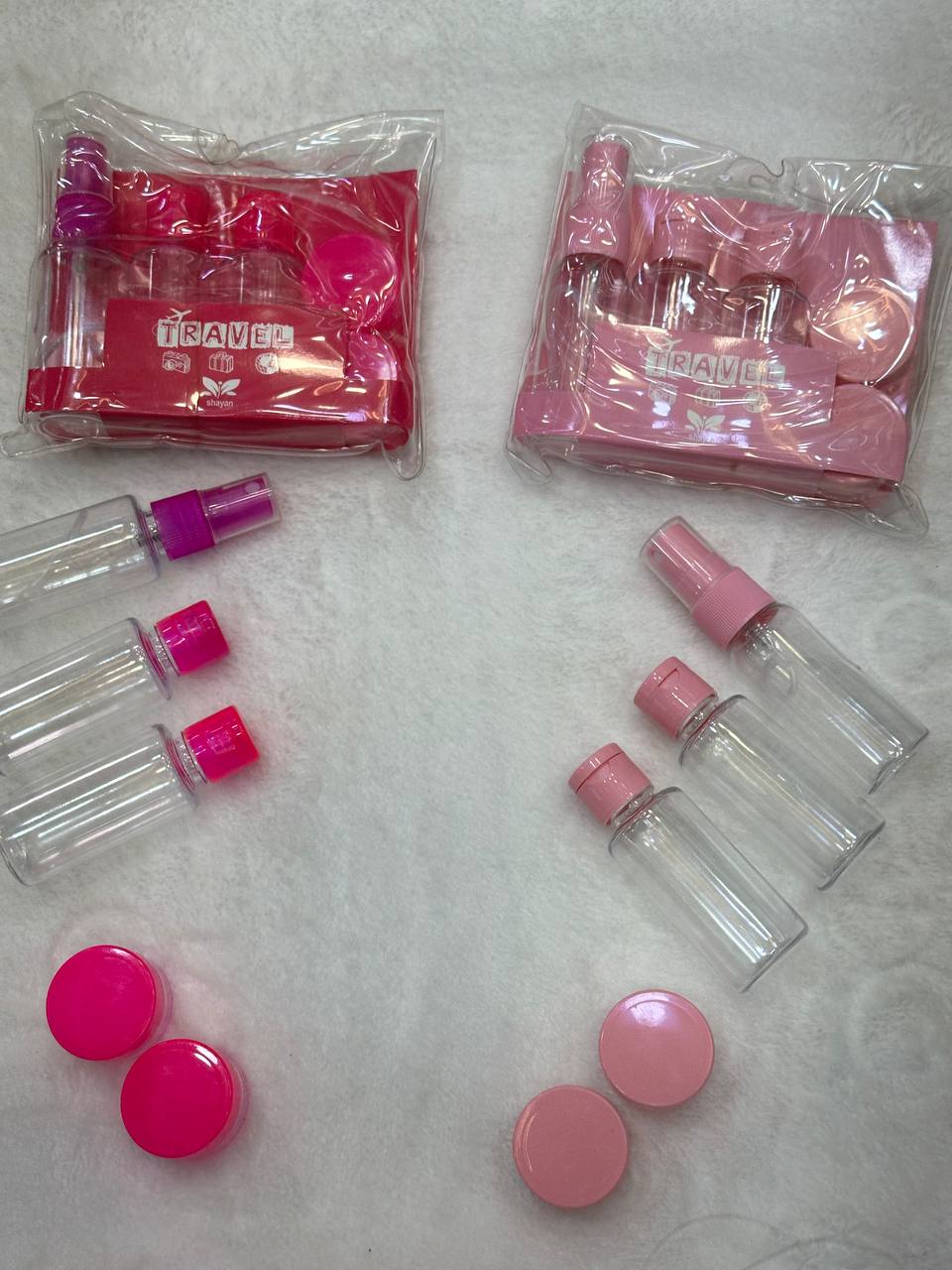 پک مسافرتی لوازم بهداشتی ((قیمت سری ۶ عددی))