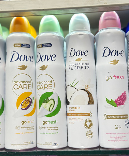 اسپری پودری داو عمده اصلی 250میل . ((قیمت سری 10عددی))